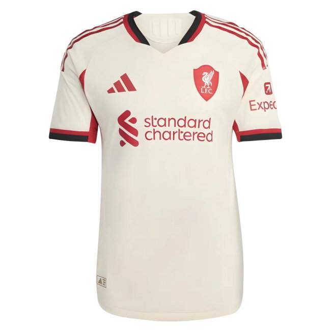 2025-2026 Liverpool Authentic Away Shirt (Kerkez 6)-SoccerKits Hub | Buy Soccer Jerseys Online